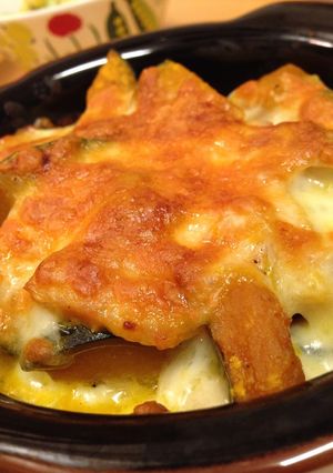 かぼちゃとベーコンのクリームグラタン-レシピのメイン写真