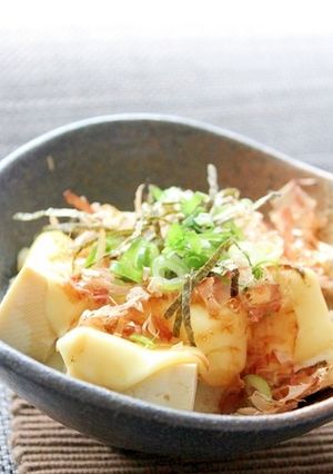 レンジで絶品！ふわとろ♪豆腐チーズおかか-レシピのメイン写真