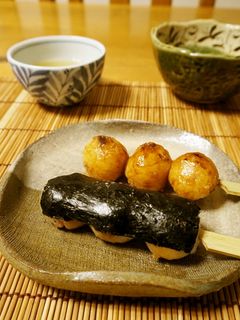 おやつに簡単☆もちもち磯部焼き団子-レシピのメイン写真
