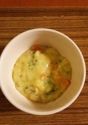 離乳食に♪ 野菜たっぷりコーンスープ-レシピのメイン写真