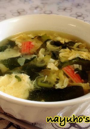 すぐ出来る♪たまごスープ✳︎朝食にも-レシピのメイン写真