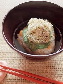 鮭味噌とろろ茶漬け-レシピのメイン写真