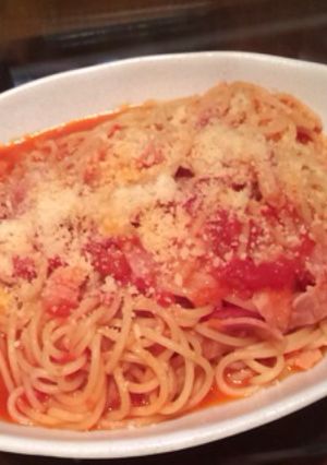 超簡単☆シンプルなトマトパスタ-レシピのメイン写真