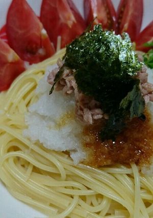 大根おろしとツナの和風パスタ-レシピのメイン写真