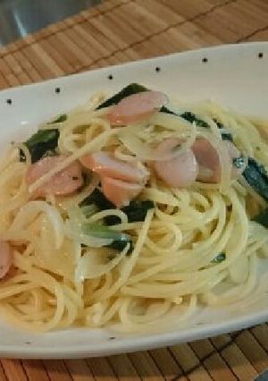 残り物で簡単!和風バター醤油パスタ-レシピのメイン写真