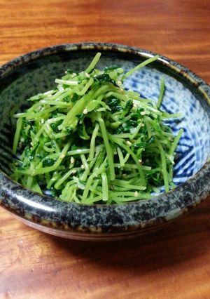 簡単美味い♪豆苗のナムル!-レシピのメイン写真