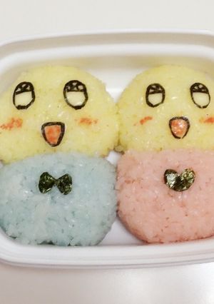 カップル♡ふなっしー-レシピのメイン写真