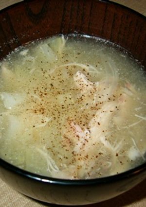 鶏肉のみぞれスープ-レシピのメイン写真