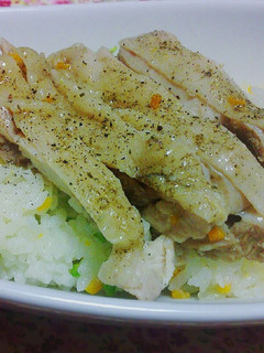 炊飯器で簡単♪チキンピラフ♪-レシピのメイン写真