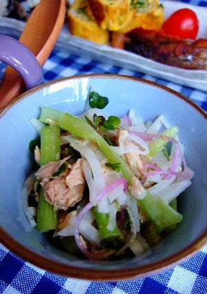 大根とセロリのツナサラダ☆-レシピのメイン写真