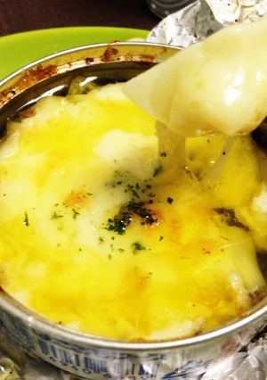 簡単！たまねぎとチーズのアヒージョ風-レシピのメイン写真