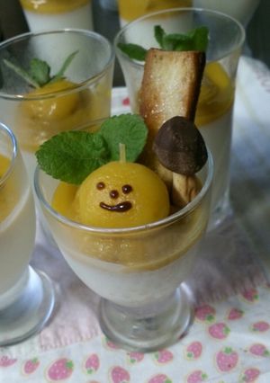 乗せるだけ ♡カボチャミルクプリン ♡-レシピのメイン写真