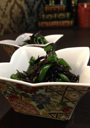 ひじきとピーマンの中華風-レシピのメイン写真