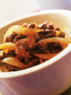 あっという間!牛どん!-レシピのメイン写真