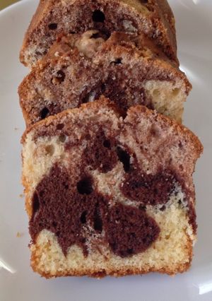 しっとり！マーブルパウンドケーキ-レシピのメイン写真
