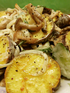 さつま芋としめじの焼きサラダ♪-レシピのメイン写真