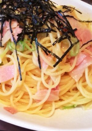 一人暮らしの味方★青ネギペペロンチーノ-レシピのメイン写真