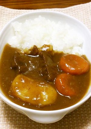 牛すね肉でカレー！-レシピのメイン写真