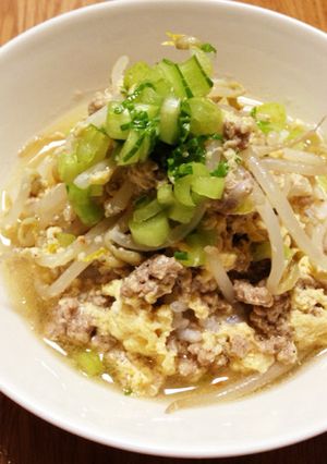 夜食にピッタリ、簡単クッパ-レシピのメイン写真