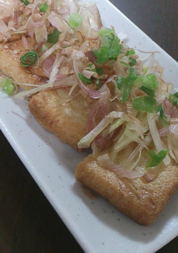 油あげの簡単おつまみ♪-レシピのメイン写真