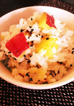 〜秋〜 ☆シンプル簡単さつまいもご飯☆-レシピのメイン写真