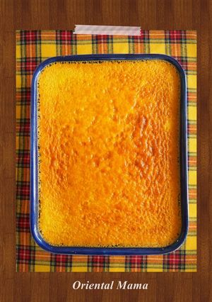 ミルキー！カボチャバナナの蒸し焼きプリン-レシピのメイン写真