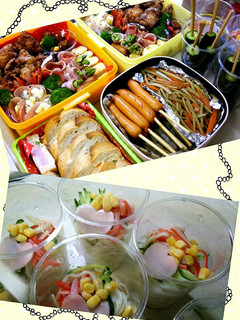 運動会お弁当 2016-レシピのメイン写真