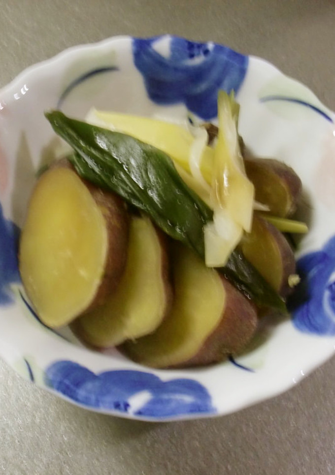 ほっこり♡さつまいもと長葱の煮物-レシピのメイン写真