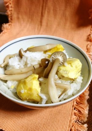 あっさり☆栗を活かす塩とお酒の栗ご飯-レシピのメイン写真