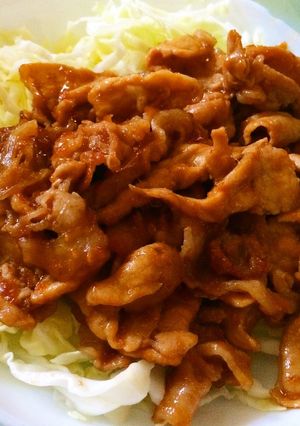 さらに食欲そそるにんにく風味の生姜焼き-レシピのメイン写真