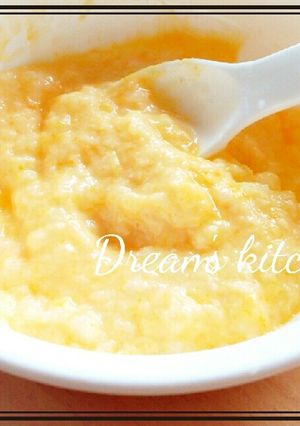 離乳食初期★かぼちゃヨーグルト-レシピのメイン写真