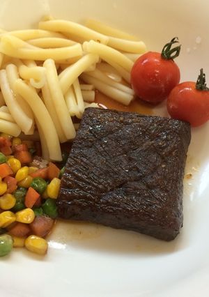 牛脂でおいしい！こんにゃくステーキ-レシピのメイン写真