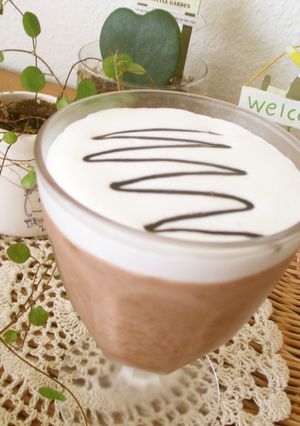再現お家スタバ♪チョコバナナフラペチーノ-レシピのメイン写真