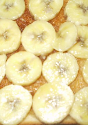 カフェのバナナハニートースト-レシピのメイン写真