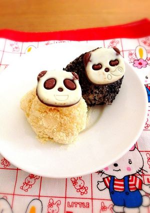 おはぎdeさくさくぱんだ♪-レシピのメイン写真
