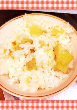 まるで栗ご飯⁈黄金千貫のお芋ご飯♪簡単-レシピのメイン写真