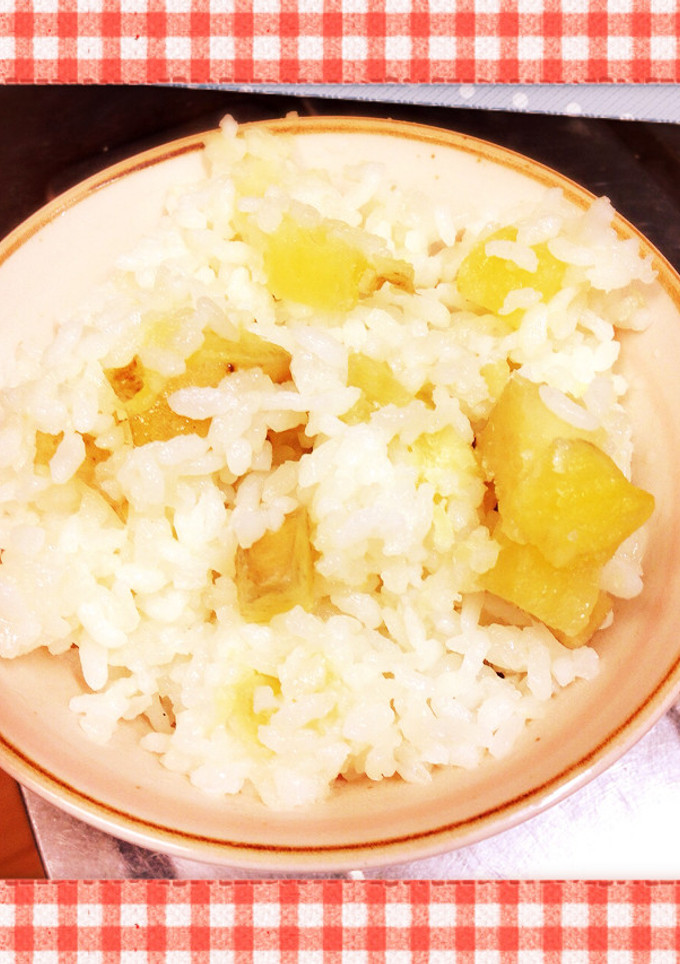 まるで栗ご飯⁈黄金千貫のお芋ご飯♪簡単-レシピのメイン写真