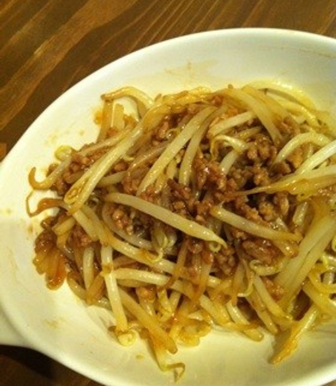 モヤシと豚ひき肉のオイスターソース炒め-レシピのメイン写真