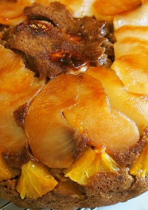 炊飯器で林檎ケーキ-レシピのメイン写真