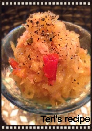素麺南瓜(金糸うり)とツナのサラダ-レシピのメイン写真