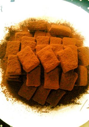 ねっとりなめらか♪板チョコで生チョコ-レシピのメイン写真