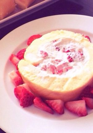 ロールケーキ-レシピのメイン写真