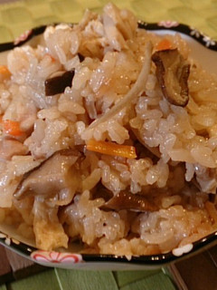 ◆秋ほっこり♡鶏ときのこの炊き込みご飯◆-レシピのメイン写真