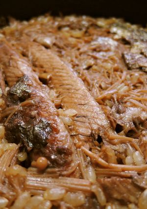お茶漬けも美味☻さんまの炊き込みご飯-レシピのメイン写真