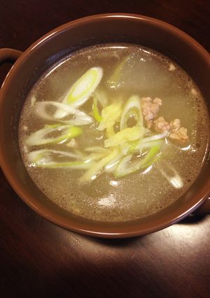 洋風レストランで食べた♡冬瓜スープ-レシピのメイン写真