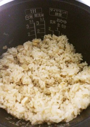 ミョウガと油揚げのご飯-レシピのメイン写真
