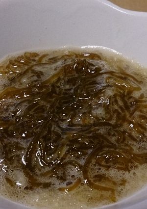 みぞれもずく酢★食物繊維たっぷり!!-レシピのメイン写真