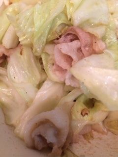 ★簡単★豚バラキャベツ炒め-レシピのメイン写真