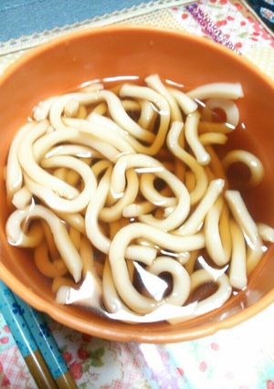素うどん-レシピのメイン写真