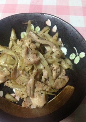 酒の肴に 鶏とごぼうの炒めもん-レシピのメイン写真